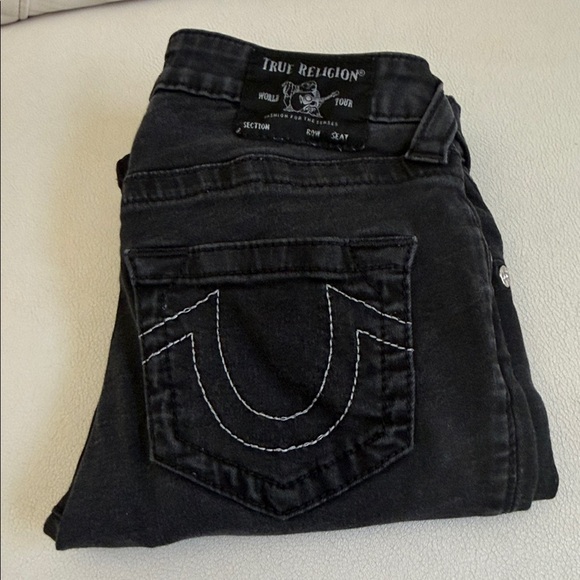 True Religion Women's Dark Gray Skinny Jeans - Picture 3 of 3